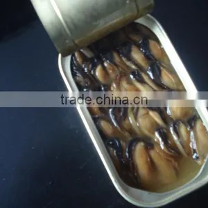 Canned Smoked Mussels in Oil thumbnail-2