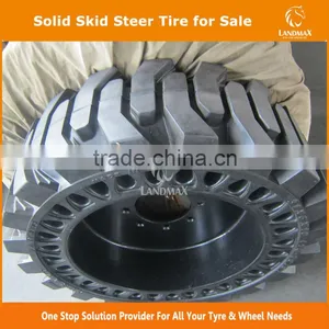 China Supplier Bobcat Solid Tire 10-16.5 12-16.5 thumbnail-1