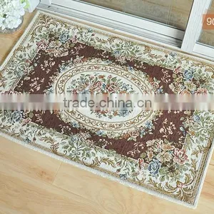 Hot Sale Chenille Acrylic Jacquard Floor Carpets Bedroom Carpets thumbnail-4