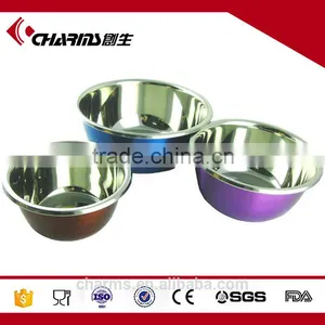 FDA Large Metal Bowls/soup Plate Stainless Steel Bowl Quality Choice thumbnail-5