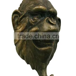 Wall Decor Resin Craft Animal Figure With Hook thumbnail-1