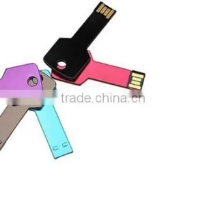 2016 Fashion New 32GB Key Chain 2.0 USB Flash Drive 64B 8GB WaterprGB 16GB Pen Drive 4Goof Metal Key Model USB Memory Stick thumbnail-1