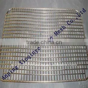 Stainless Steel Barbecue Bbq Grill Wire Mesh Net thumbnail-1