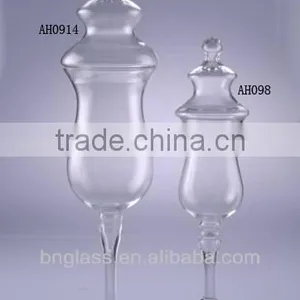 Jumbo Classic Glass Bottle Cookie Candy Jar AH098-AH0914 thumbnail-1