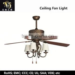 Simple New Design Ceiling Fan With Light For Home thumbnail-6