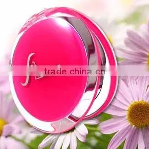 . Double Sided Round Pocket Makeup Mirror thumbnail-1