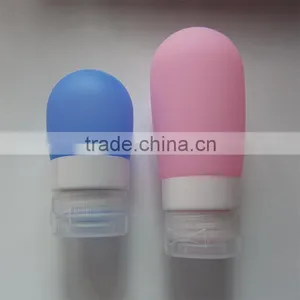 Squeezable Silicone Travel Set Mini Bottles thumbnail-2