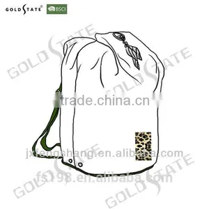 Leopard Print Round Storage Bag/container thumbnail-1