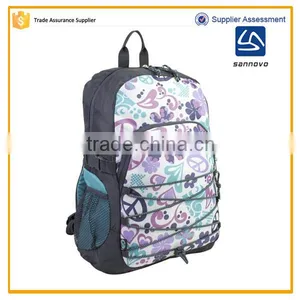 China Supplier Bulk Fashion Flowers Girl School Backpack for Teenagers thumbnail-1