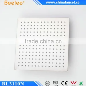 Beelee Rainfall Brushed Bath Shower Stainless Steel Shower Head thumbnail-4