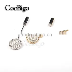 Fashion Jewelry 2 Colors Pin Brooch MC STONE Women Unisex Wedding Party Gift Apparel Dress Jacket Promotion Accessories thumbnail-2