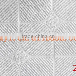 2016 China Manufacturer Xinyalai Factory Supply Embossed Pvc Foil for Gypsum Ceiling Tiles thumbnail-3