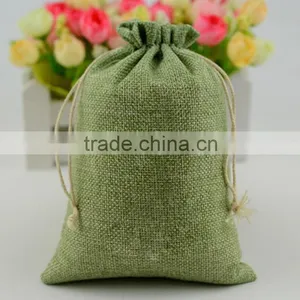 New Design Natural Jute Pouch With Cotton Rope China Supplier thumbnail-3