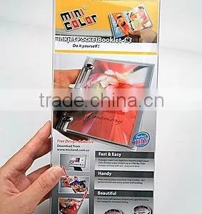 Cast Coated Glossy Photo Paper With 3 Binding Rings,transparent Cover,used by Free Software Perfect DIY Photo Book 4:3 thumbnail-1