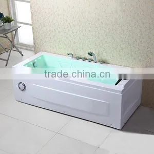 Acrylic Bath Tub Massage Bath Tub Whirlpool Tub Indoor Bath Tub House Use Tub thumbnail-3