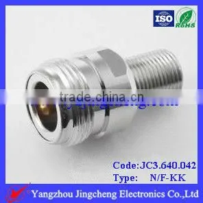 50ohm N Female to F Female Adapter Connector thumbnail-1
