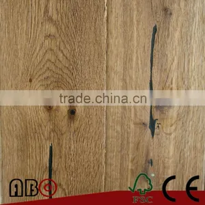 Ammonia Treatment Antique Oak Engineered Wood Flooring thumbnail-4