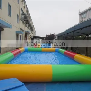 Beautiful Design Inflatable Swimming Pool With Deck for Sale thumbnail-3