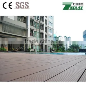 China Manufacturer Supply Composite WPC Co-extrusion Decking thumbnail-1