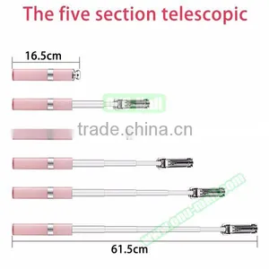 OEM Extendable Lipstick Shape Selfie Stick, Wired Mini Monopod Selfie Stick As Seen on TV thumbnail-3