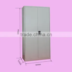 Fair Price 2 Door Custom Divider Bar Metal Wardrobe With Lock thumbnail-2