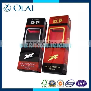 Hot Sale Colorful Perfume Gift Box With Pvc Window thumbnail-1