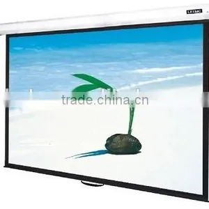 High Quality Manual Self-lock Projector Screen/ Pull Down Projection Screen thumbnail-2
