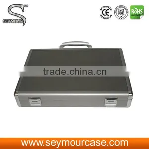 Chinese Display Case Floor Tile Aluminum And Telescoping Handle Display Suitcase Granite Stone Sample Case thumbnail-1