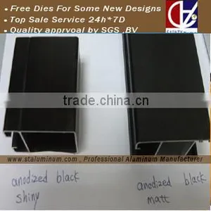Quality And Good Price Black Anodized Aluminum Profile thumbnail-1