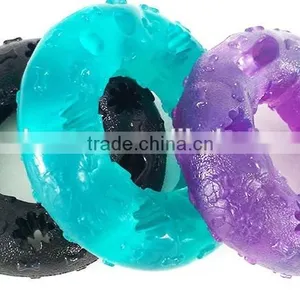 Plush Circle Pet Toy and Teeth Healthy thumbnail-1