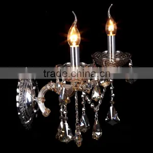 Crystal Candles Wall Sconces for Bedroom thumbnail-1
