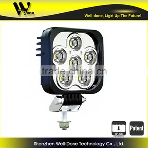 Auto Lighting Oledone High Quality c Ree 60W Square Agriculture Farming Tractor Truck Heavy Equipment LED Work Lamp thumbnail-1