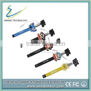 Cartoon Hello Kitty Aluminumalloy Selfie Sticks thumbnail-1