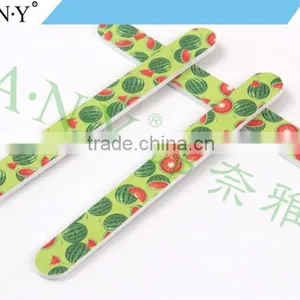 Nail Shape and Polishing Watermelon Printed Nail File Emery Sand thumbnail-4