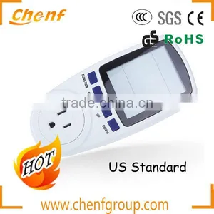 Top Sale AC120V US Plug Power Factor Voltage Current Power Meter For Energy Saving thumbnail-1