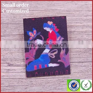 Custom Fashion Adhesive Satin Printing Labels for Garment Clothing thumbnail-3