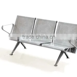 Public Chair Stainless Steel Waiting Chair, Lobby Waiting Chairs thumbnail-1