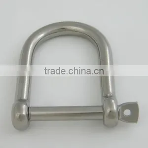 Stainless Steel Straight D Shackle thumbnail-3