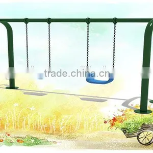 Children Kids Patio Swing With Canopy thumbnail-4