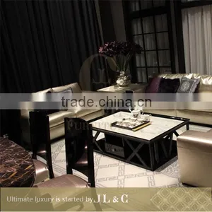 JS17 Living Room Furniture Top Layer Leather Sofa Sectional Sofa From JL&C Luxury Home Furniture New Sofa Designs thumbnail-2