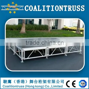 Acrylic Wedding Stage / Acrylic Platform Stage / Swimming Pool Glass Stage thumbnail-5