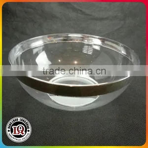 Sliver Edged Disposable Plastic Salad Bowl thumbnail-1