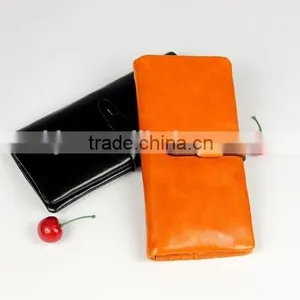 OEM Design Your Own Leather Purse Menufacturer thumbnail-1