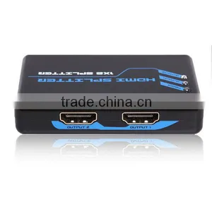 Ultra Performance 1080p 2 Port Multi Port HDMI Splitter 1 in 2 Out Support HDMI1.3b 3D thumbnail-1