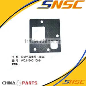 Inlet Pipe Gaskets for Weichai Engine Construction Machinery Parts WD.61500110024 Inlet Pipe Gaskets thumbnail-1