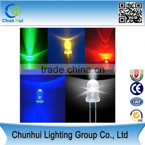 2016 Hot Sale 5mm White 3.0-3.6v Round Led Diode for Indoor and Outdoor Commercial Lighting thumbnail-1