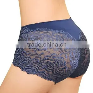 High Waist Top Quality Sexy Ladies Underwear Sexy Women Briefs thumbnail-1