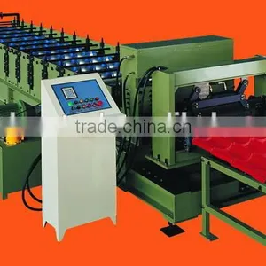 Steel Structural Step Tile Roof Roll Forming Machine Tile Making Machine thumbnail-2