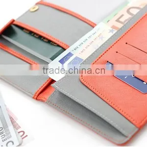Delicate Passport Holder With Multi-function Pocket,leather Passport Cover With Button Closed,Beautifully Made Travel Wallet thumbnail-6