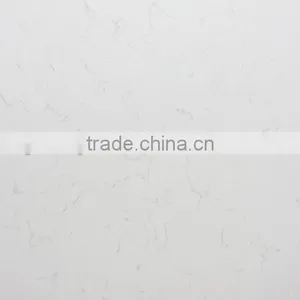 Caesar Stone Color Bianco Frosted Carrina Quartz Stone Slab thumbnail-2